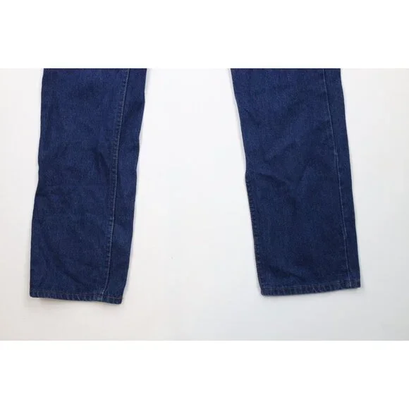 Vintage 90s Lee Mens Size 32x36 Faded Straight Leg Denim Jeans Blue Cotton USA
